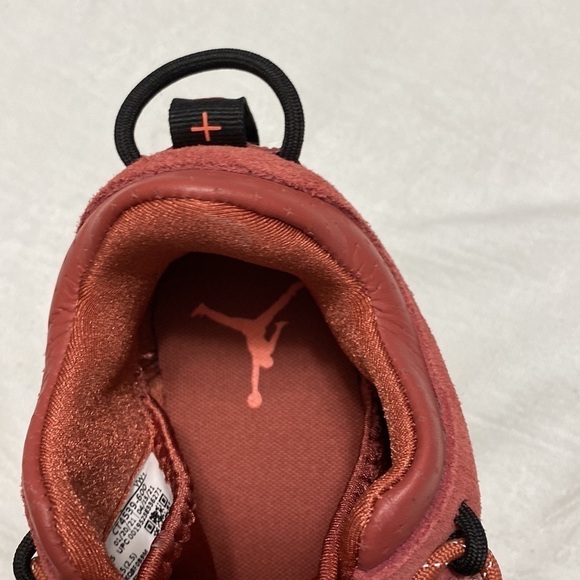 Nike Jordan Air Mae Size 5.5 NEW Canyon Rust Mango Black - Picture 9 of 15